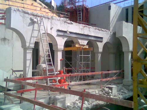 Découpe au câble diamanté - Cannes